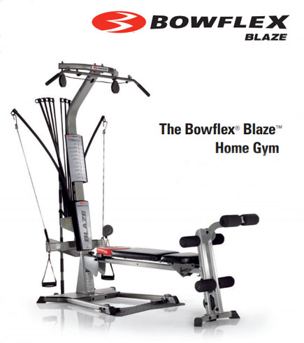 bowflex blaze power rod home gym