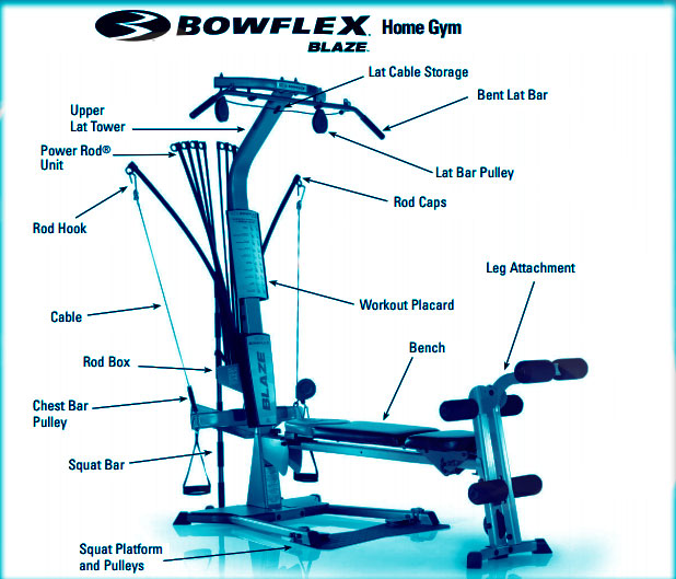 Bowflex blaze workout discount chart