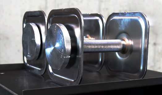 unloaded ironmaster dumbbell