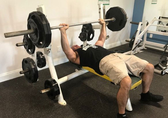 flat bench press