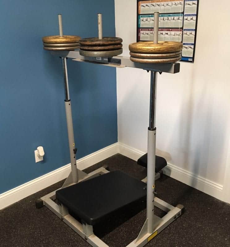 Body Solid Powerline Vertical Leg Press weight stack