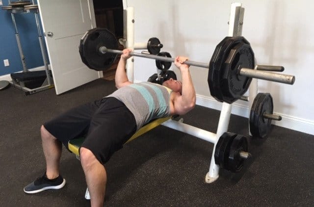 bench press form